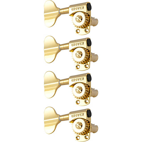 Grover Titan Electric Bass 145 Series Tuning Machines Gold Reverse 4-in-line