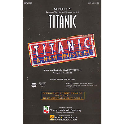 Cherry Lane Titanic (Broadway Medley) SATB arranged by Mac Huff