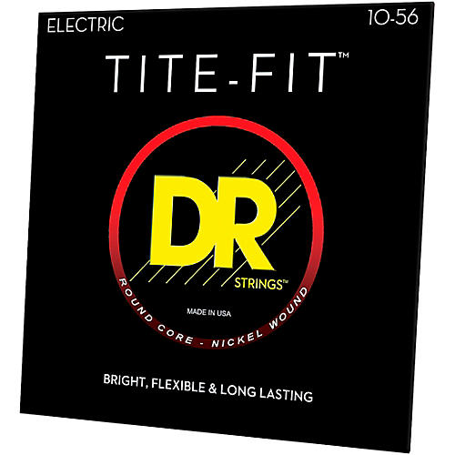 DR Strings Tite-Fit JH-10 Nickel Plated Electric Guitar Strings (10-56)