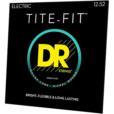 DR Strings Tite-Fit JZ-12 Nickel Plated Electric Guitar Strings (12-52)