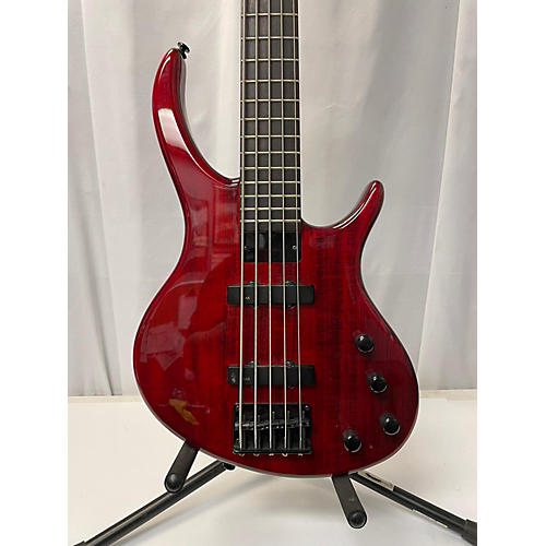 Tobias Toby Deluxe V 5 String Electric Bass Guitar Red