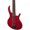Toby Deluxe-V Bass Level 1 Transparent Red