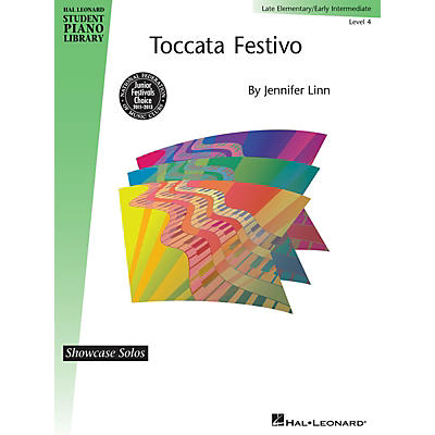 Hal Leonard Toccata Festivo Piano Library Series by Jennifer Linn (Level Early Inter)