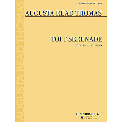 G. Schirmer Toft Serenade (Viola and Piano) String Series