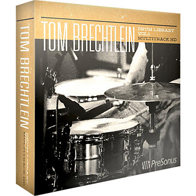 PreSonus Tom Brechtlein Drum Library Vol. 1 - Multitrack Drum Library with Loops