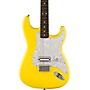 Open-Box Fender Tom DeLonge Stratocaster Electric Guitar With Invader SH8 Pickup Condition 2 - Blemished Graffiti Yellow 197881343323