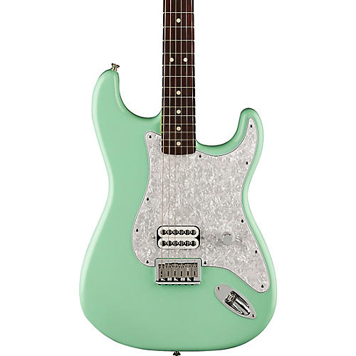 Fender Tom DeLonge Stratocaster Electric Guitar With Invader SH8 Pickup Condition 2 - Blemished Surf Green 197881097646