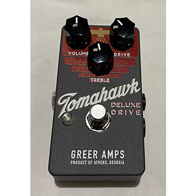 Greer Amplification Tomahawk Delux Drive Effect Pedal