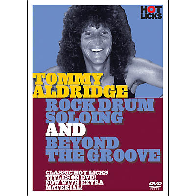 Music Sales Tommy Aldridge Rock Drum Solos DVD