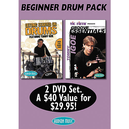 Hudson Music Tommy Igoe: Getting Started - Groove Essentials (DVD 2-Pack)