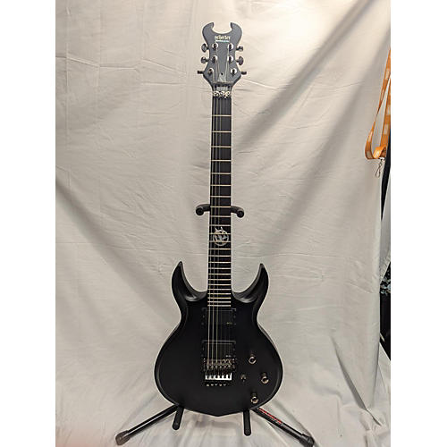 Schecter Guitar Research Tommy Victor Devil-FR Solid Body Electric Guitar Matte Black