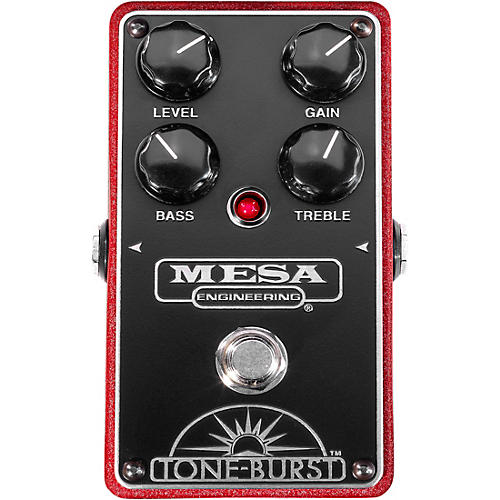 Mesa Boogie Tone-Burst Boost/Overdrive Effects Pedal Black