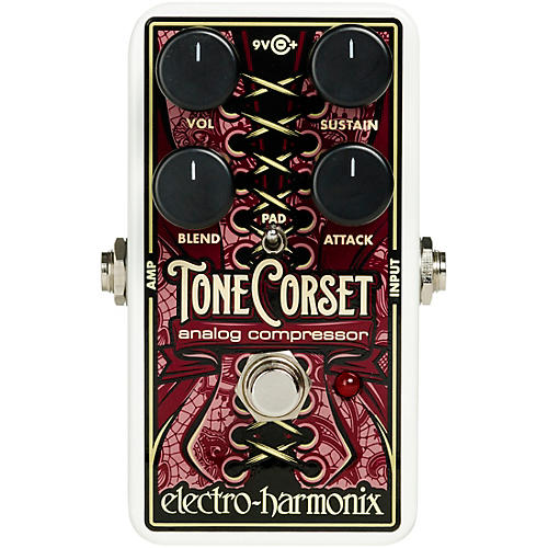 Electro-Harmonix Tone Corset Analog Compressor Effects Pedal