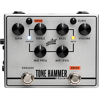 Aguilar Tone Hammer V2 Preamp Bass Effects Pedal