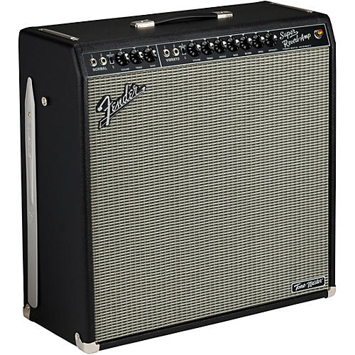 Fender Tone Master Super Reverb 45W 4x10 Guitar Combo Amp Condition 1 - Mint Black and Silver