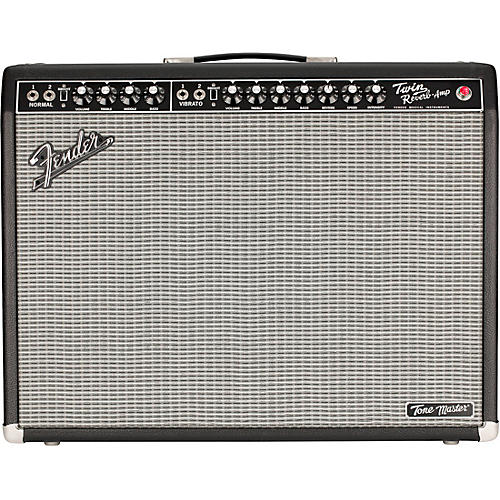 Fender Tone Master Twin Reverb 200W 2x12 Guitar Combo Amp Condition 1 - Mint Black