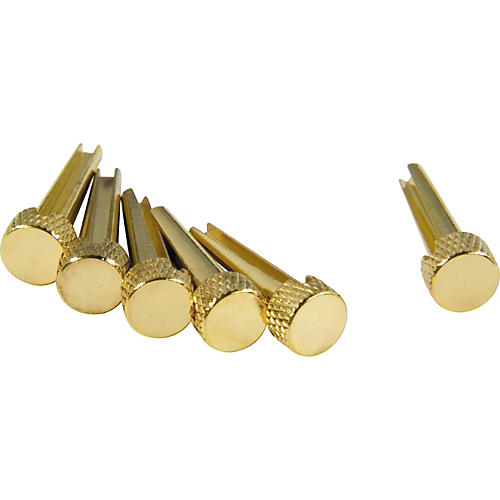 D'Andrea Tone Pins Brass Bridge Pin Set Solid Brass