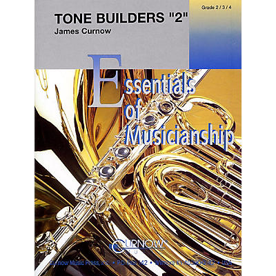 Curnow Music Tone Studies 2 (Grade 2 to 4 - Score and Parts) Concert Band Level 2-4 Composed by James Curnow