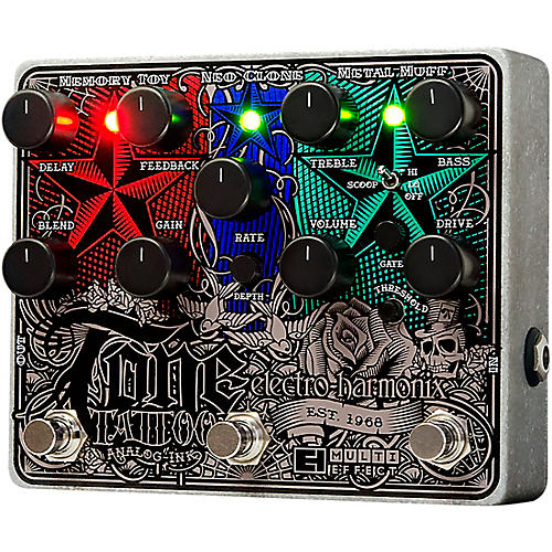 Electro-Harmonix Tone Tattoo Multi-Effects Guitar Pedal