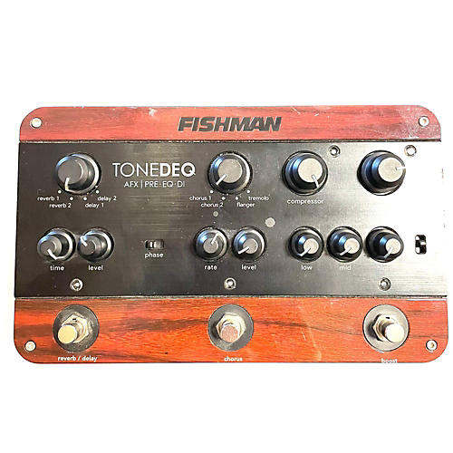 Fishman ToneDEQ Pedal | Musician's Friend