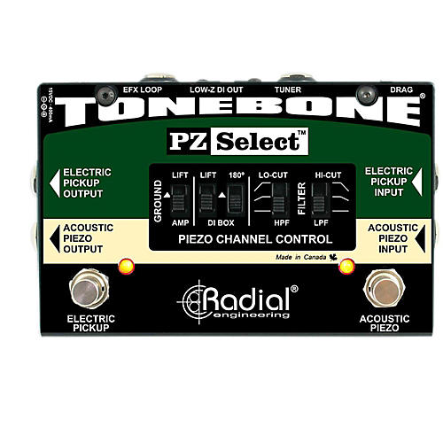Tonebone PZ Select Piezo and Magnetic Pickup Selector/ DI Box