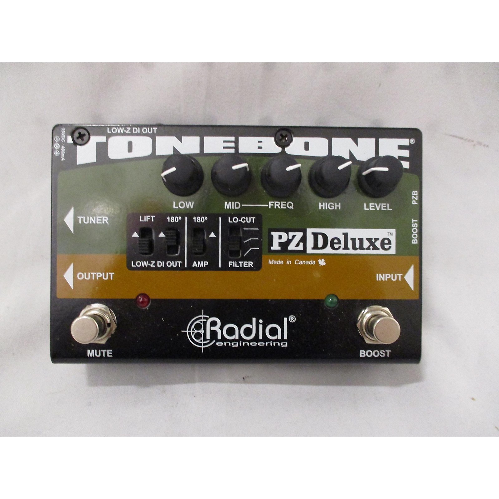 Used Radial Engineering Tonebone Pz Deluxe Pedal Musician's Friend