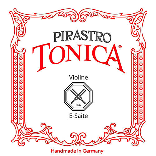 Pirastro Tonica Series Violin E String 4/4 Size Silvery Steel Medium Loop End