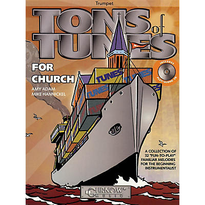 Curnow Music Tons of Tunes for Church (Bb Trumpet - Grade 0.5 to 1) Concert Band Level .5 to 1