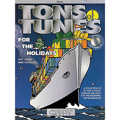 Curnow Music Tons of Tunes for the Holidays (F Horn - Grade 0.5 to 1) Concert Band Level .5 to 1