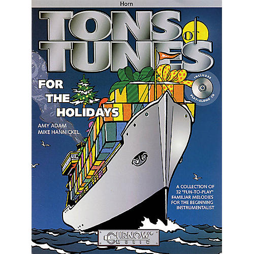 Curnow Music Tons of Tunes for the Holidays (F Horn - Grade 0.5 to 1) Concert Band Level .5 to 1