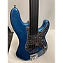 Used Fender Tony Franklin Signature Fretless Precision Bass Electric Bass Guitar Lake Placid Blue
