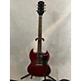 Used Epiphone Tony Iommi SG Special Solid Body Electric Guitar Red