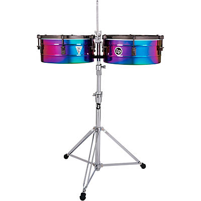 LP Tony Succar Signature Timbales With Black Nickel Hardware -
