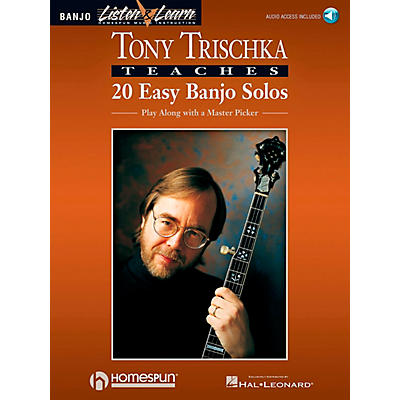 Homespun Tony Trischka Easy Banjo Solos CD/Pkg Listen & Learn