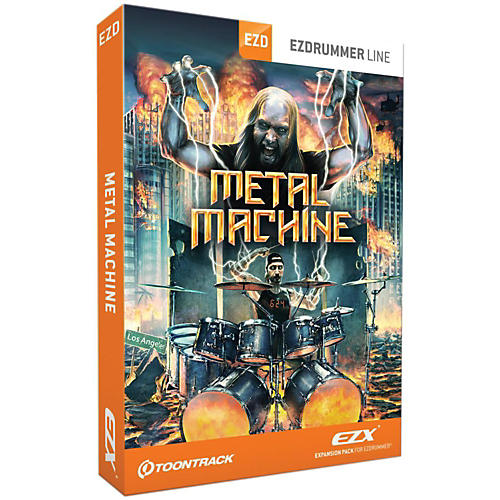 Toontrack Toontrack Metal Machine EZX Software Download
