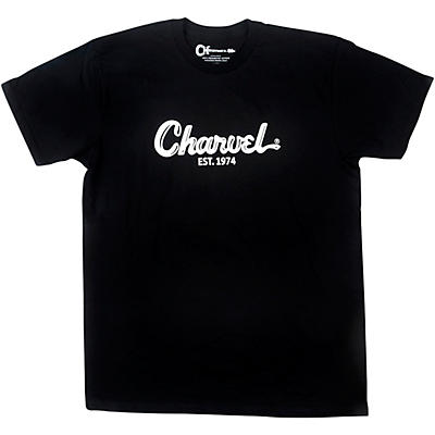 Charvel Toothpaste Logo Black T-Shirt