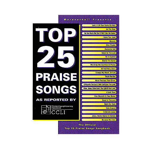 Top 25 Praise Songs Book