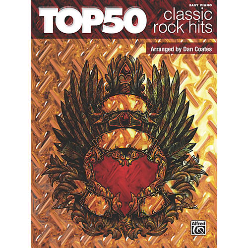 Alfred Top 50 Classic Rock Hits Easy Piano Songbook