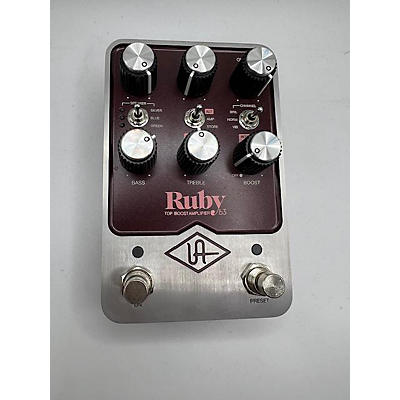 Ruby Top Boost Amplifier '63 Effect Pedal