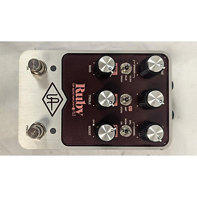 Ruby Top Boost Amplifter Effect Processor