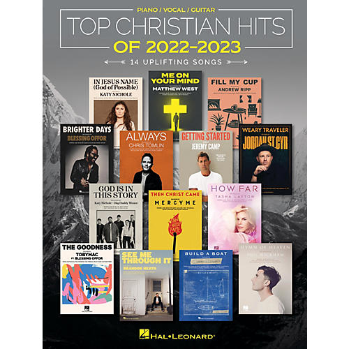 Hal Leonard Top Christian Hits of 2022-2023  Piano/Vocal/Guitar Songbook