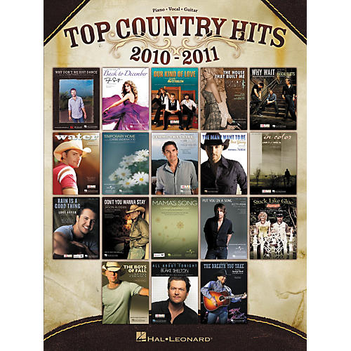 Top Country Hits Of 2010-2011 PVG Songbook
