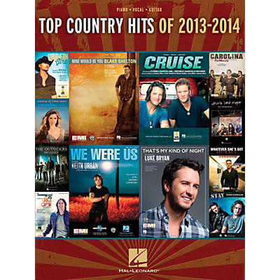 Hal Leonard Top Country Hits Of 2013-2014 for Piano/Vocal/Guitar