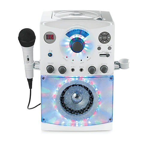 Top Load Karaoke System with Disco Lights