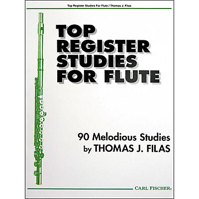 Carl Fischer Top Register Studies For Flute