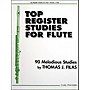 Carl Fischer Top Register Studies For Flute