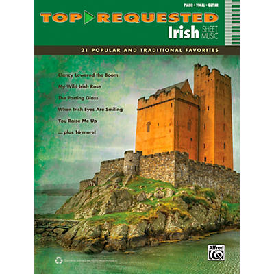 Alfred Top-Requested Irish Sheet Music - P/V/C Book