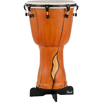 Pearl Top Tuned Djembe With PBJSTD Wood Djembe Stand