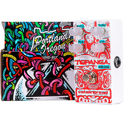 Catalinbread Topanga Spring Reverb 3D Effects Pedal with 3D Glasses