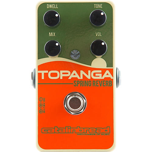 Catalinbread Topanga Spring Reverb Guitar Effects Pedal Condition 1 - Mint